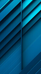 Fototapeta premium Blue backdrop with diagonal dashes, in the style of urban simplicity, teal shades, patterned created with Generative Ai