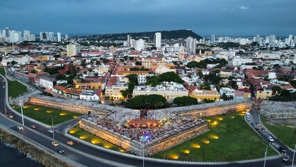 Centro histórico de Cartagena colombia 