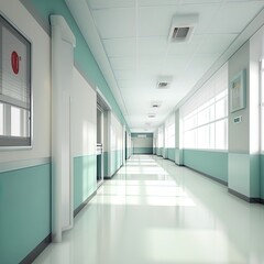 Hospital interior. Great for stories on healthcare, hospitals, Medicare, insurance, research and more. 