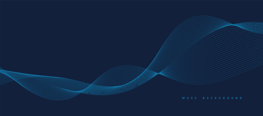 Abstract digital technology futuristic blue background.