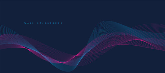 Abstract digital technology futuristic blue background.