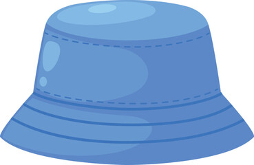 illustration of hat white on background vector