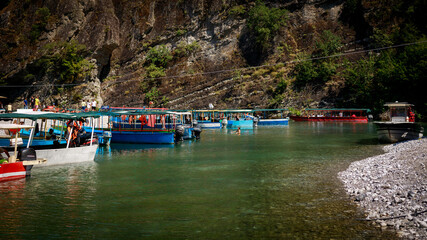 Koman See Albanien