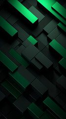 wallpaper for device, black with green accents, minimalist created with Generative Ai