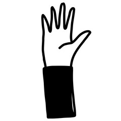 hand cartoon