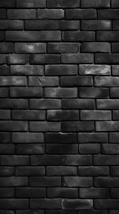 black brick wall stock photo, clean minimalist lines, minimalist designs created with Generative Ai