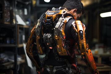 Biomechanical exosuit assisting individuals with mobility