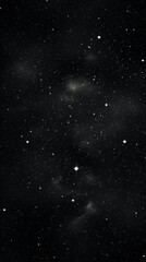 Obraz premium black wallpaper for devices with subtle white specks or texture created with Generative Ai