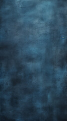 Obraz premium background image of texture plaster on the wall in dark blue black tones in grunge style created with Generative Ai