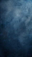 Fototapeta premium background image of texture plaster on the wall in dark blue black tones in grunge style created with Generative Ai