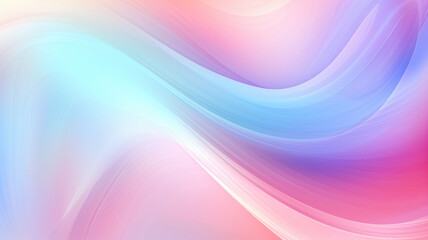 Abstract blurred gradient background. Pastel colorful waves. Candy colored delicate trendy backdrop.