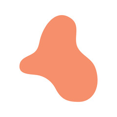 Abstract Blob Organic Shape