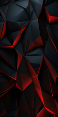 Dark abstract, background, random shapes, amoled created with Generative Ai