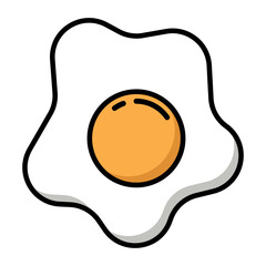 Grafika wektorowa jajko.