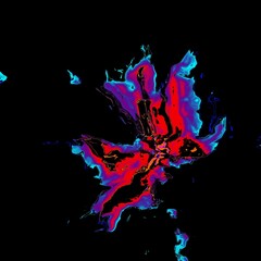 abstract splashes