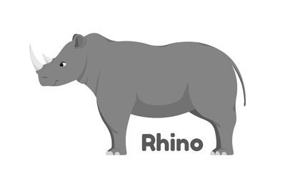 Wild African animal vector concept