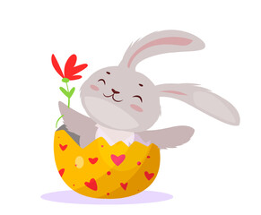 Happy Easter Celebration vector concept