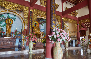 Linh Ung Pagoda in Da Nang, Vietnam, a Mahayana Buddhist temple