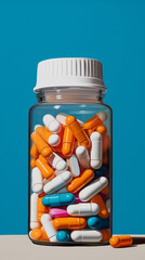 image of prescription pills created with Generative Ai