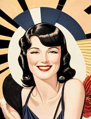 American Art Deco, Modern Art Deco - Digital Fine Art, American Newbrow, 4K UHD+