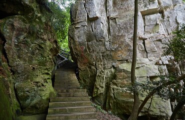The Huangshi Village area of Zhangjiajie National Forest Park, Hunan, China
