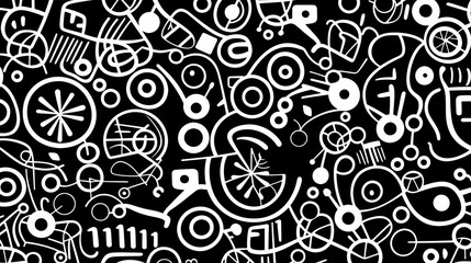 Fototapeta premium a black and white photo of a black and white photo of a black and white photo of a black and white photo of a black and white photo of a black and white photo.
