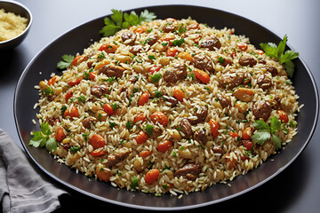 rice with vegetables