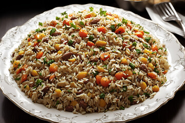 rice with vegetables