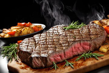 grilled steak