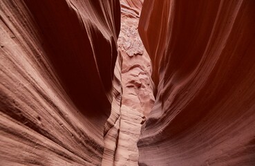 The incredible Antelope Canyon X, a popular slot canyon in Page, Arizona