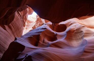The incredible Antelope Canyon X, a popular slot canyon in Page, Arizona