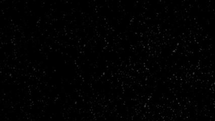 Starry night sky on a black background. Overlay effect. - obrazy, fototapety, plakaty
