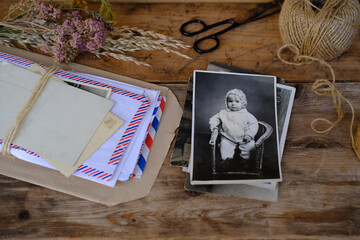 black old family photos, stack family vintage photographs, nostalgic sentimental pictures 50s, 40s...
