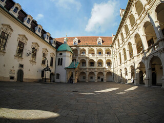 Landhaus Graz Austria in winter season