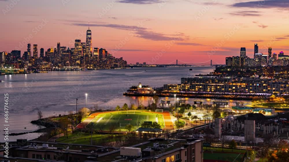 Poster New York City timelapsing