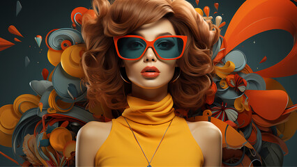 
"Modern Fashion Elegance: A Glimpse into Contemporary Style"
