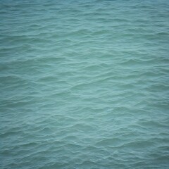 Blue Sea Water Surface with Ripple Waves and Clear Reflection in Nature