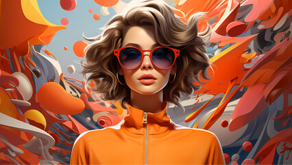 
"Modern Fashion Elegance: A Glimpse into Contemporary Style"