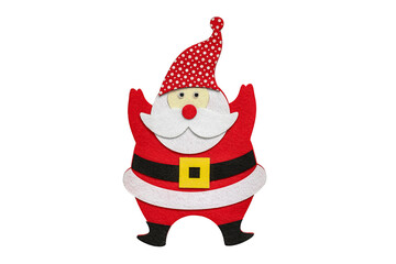 Santa Claus isolated on white background