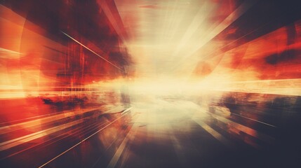 captivating fusion of colors in this red-black retro vintage light leak photography overlay, creating an abstract blur grunge background banner that feels like a journey through time.
