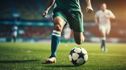 Soccer Match Day Energy. Generative ai