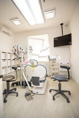 Dental clinic. Dentist's bright office