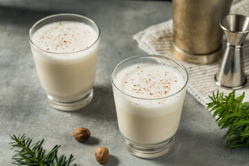 Creamy Cold Bourbon Milk Punch