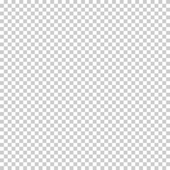 Fototapeta premium Transparent pattern background. Simulation alpha channel png. Seamless gray and white squares