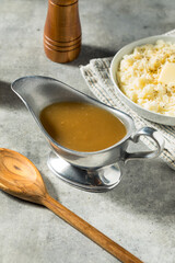 Homemade Brown Turkey Gravy