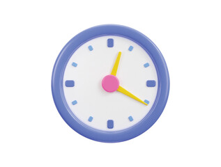 3d timer clock icon design vector illustration
