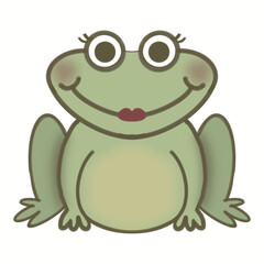 Cute Frogs - one with Lipstick on