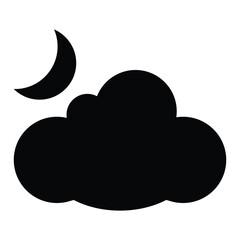 Cloud icon design, illustration design