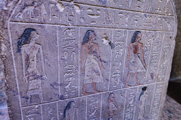 Ancient artifacts collection at Nubian Museum in Aswan Upper Egypt