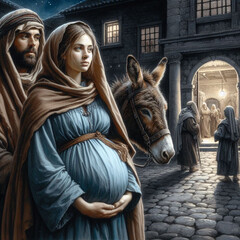 The Unwelcomed Holy Family: A Nativity of Sorrow and Rejection